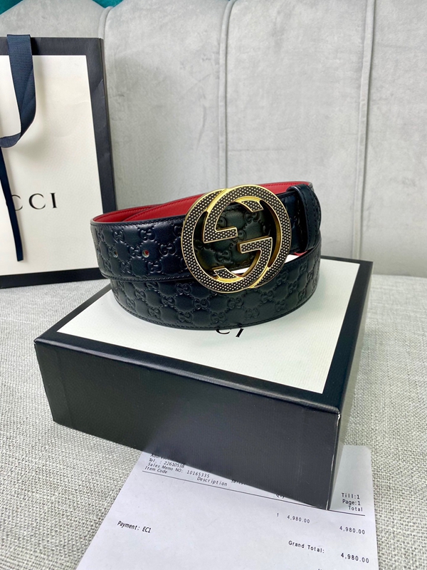 グッチベルト激安素材ディテール